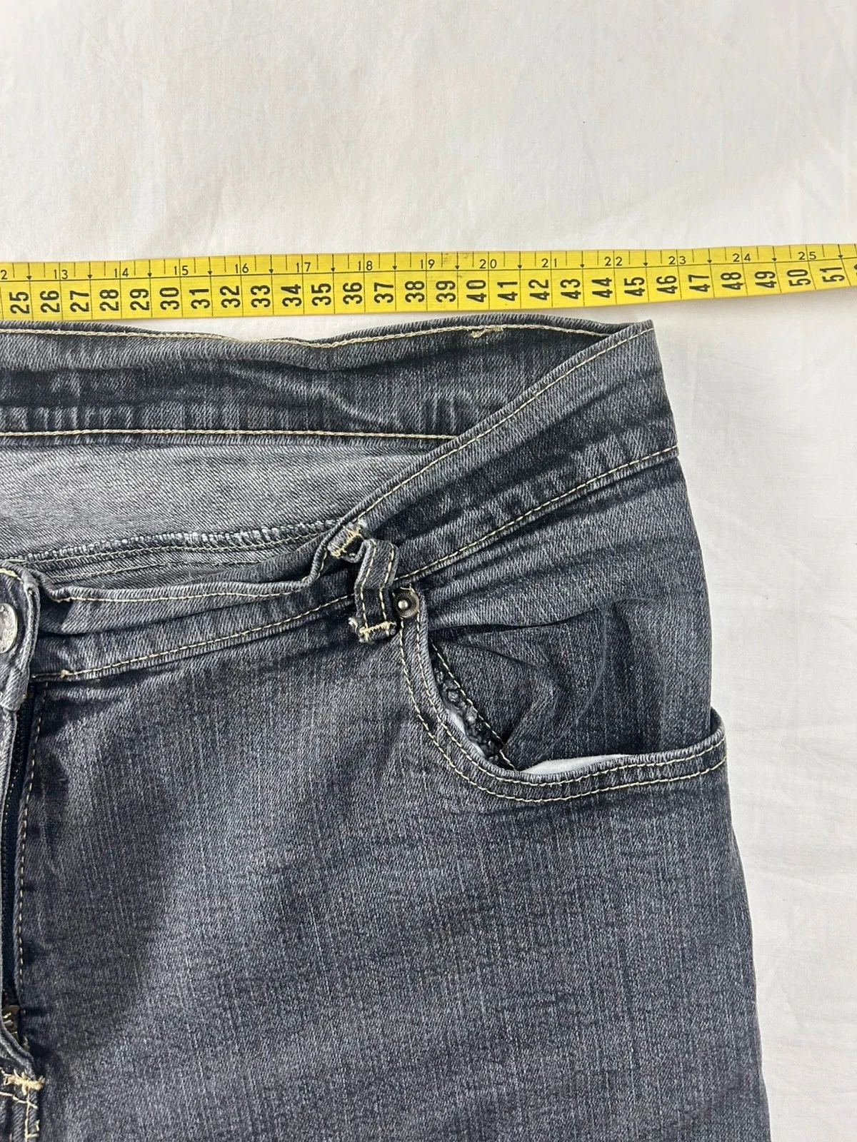 Grey black Vetissimo straight jeans size 48 – photo 8